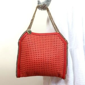 Stella McCartney Falabella Woven Chain Tote Bag